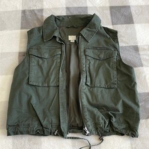 A New Day Cropped Vest